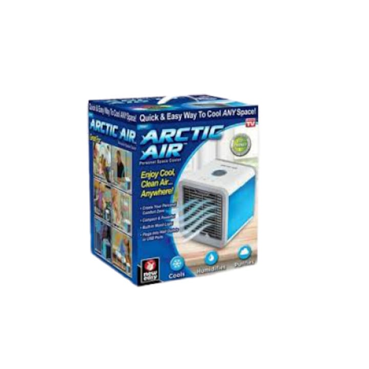 Arctic Air Ventilátor, hűtő és légtisztító, fehér / szürke, műanyag