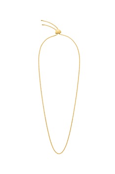 CALVIN KLEIN, Colier ajustabil din otel inoxidabil, Auriu CALVIN KLEIN, Colier ajustabil din otel inoxidabil, Auriu