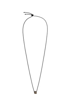 CALVIN KLEIN, Colier ajustabil cu cristale Rocking, Negru CALVIN KLEIN, Colier ajustabil cu cristale Rocking, Negru