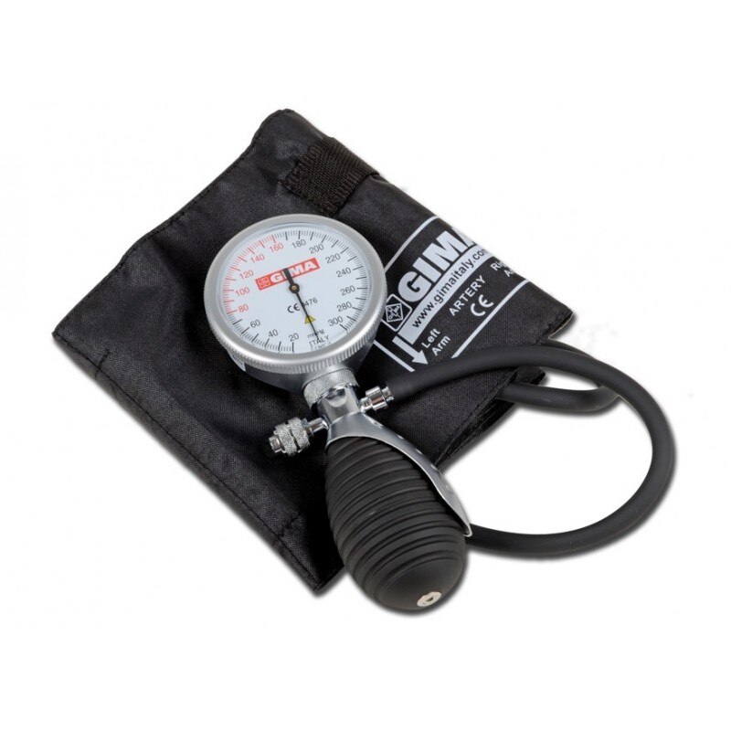 Tensiometru, GIMA, Negru, Mecanic, cadran de 65 mm