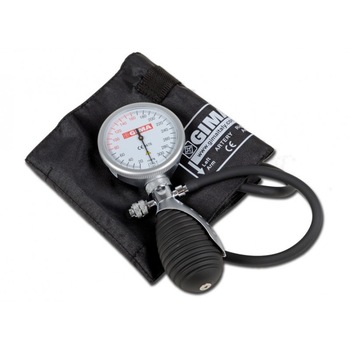 Tensiometru, GIMA, Negru, Mecanic, cadran de 65 mm Tensiometru, GIMA, Negru, Mecanic, cadran de 65 mm