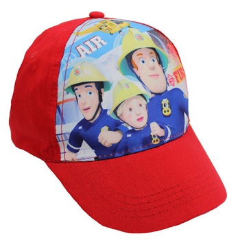 Sapca, Pompierul Sam, air and fire, rosie Sapca, Pompierul Sam, air and fire, rosie