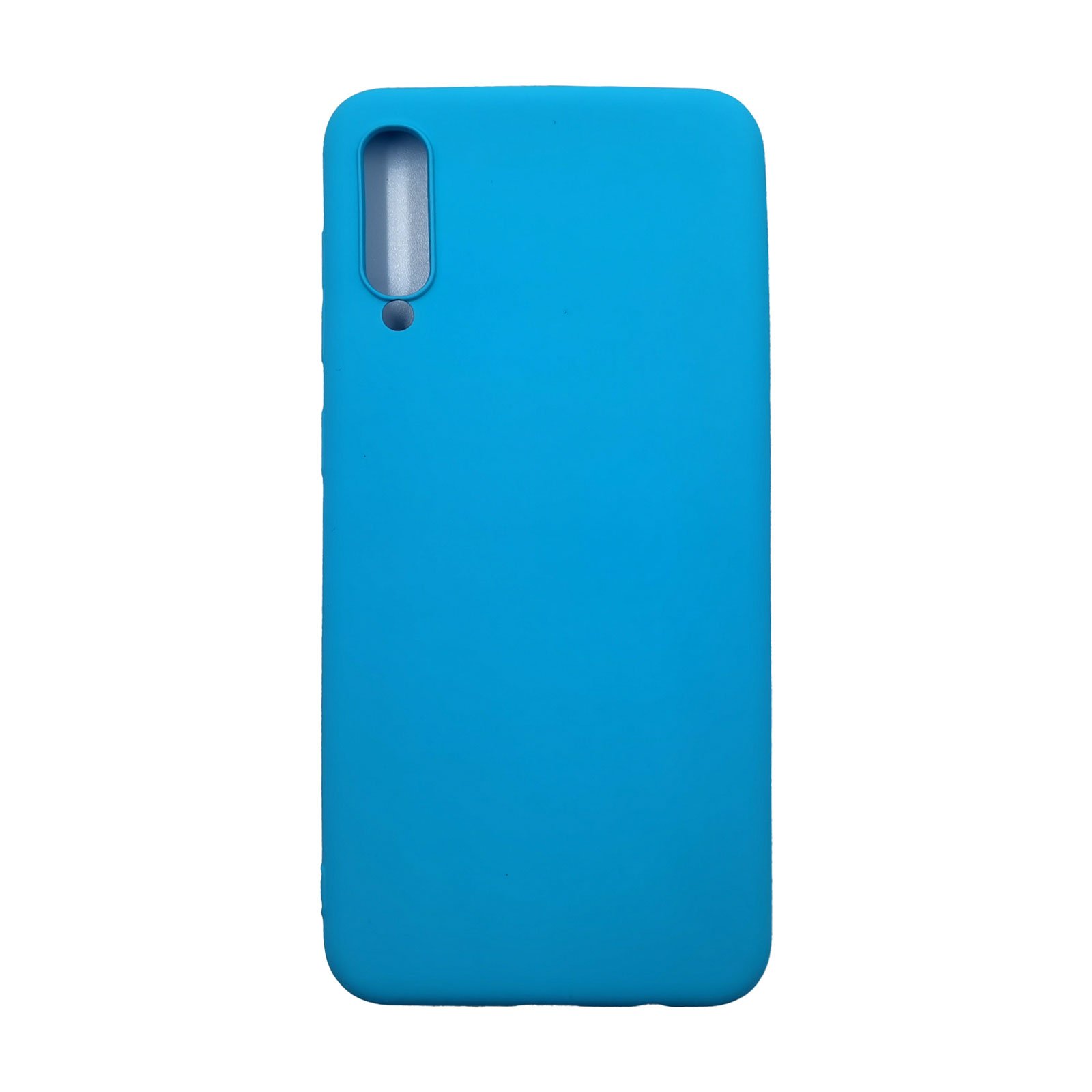 Husa silicon Samsung Galaxy A30s Matte, Antisoc, TPU, Viceversa Albastru azur