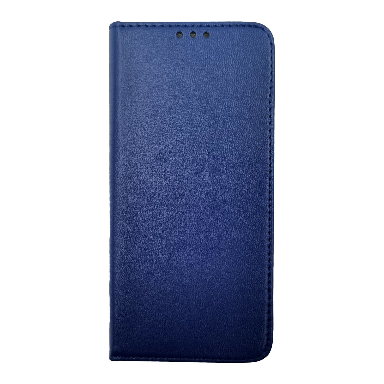 Husa Flip Carte Samsung Galaxy A41 model Smart Glossy Cu Suport Card, Antisoc, Viceversa Albastru