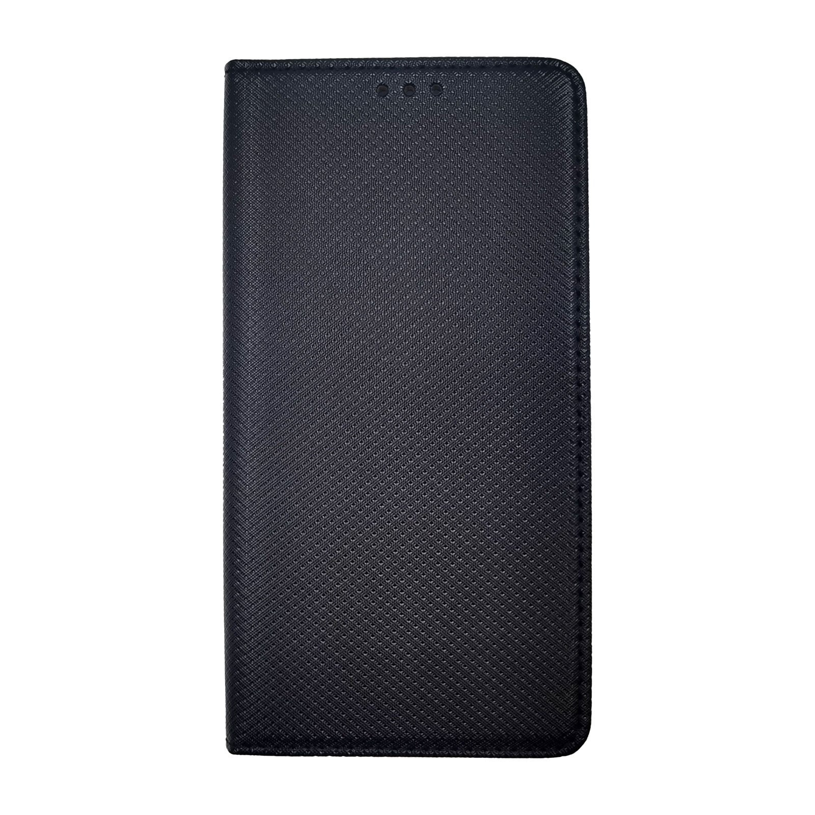 Husa Flip Carte Huawei Y5P Magnetica Cu Stand, Portofel, Antisoc, Viceversa Negru