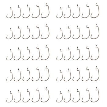 Set 50 carlige pescuit, #1, #2, #1/0, #2/0, #3/0, avand diferite dimensiuni si cutie de depozitare Set 50 carlige pescuit, #1, #2, #1/0, #2/0, #3/0, avand diferite dimensiuni si cutie de depozitare