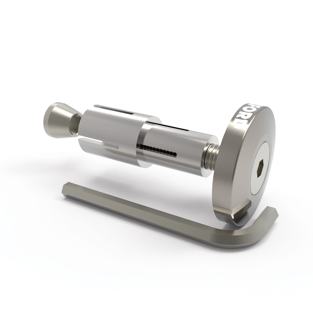 Set doua contragreutati ghidon motociclete OXFORD - BAR ENDS 2, argintiu