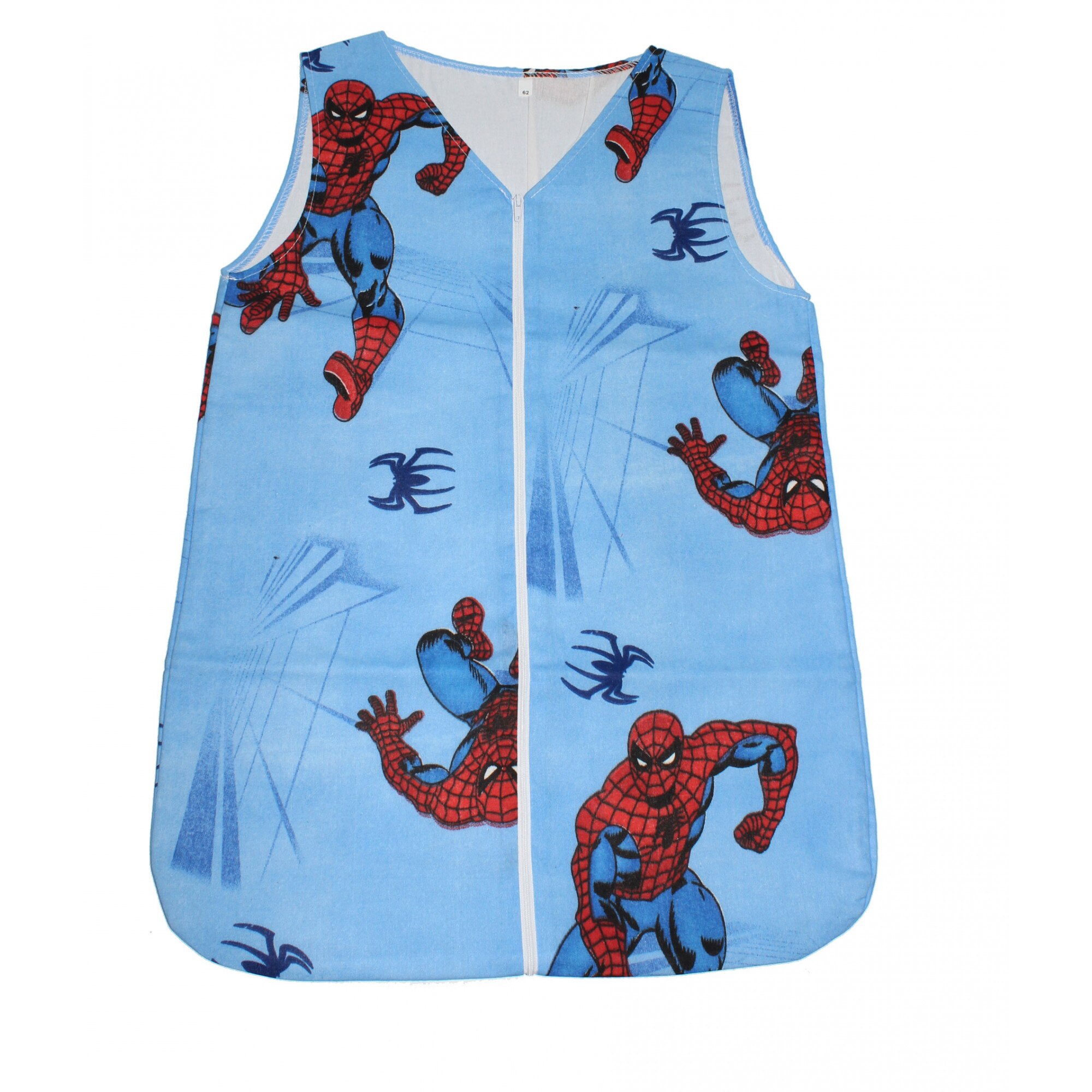 Sac de dormit vara SpiderMan, albastru,0-6 luni