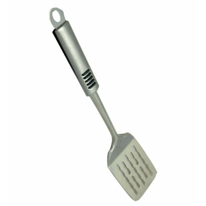 Spatula inox inoxidabil, maner ergonomic, Argintiu