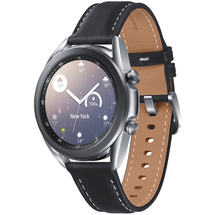 Samsung Galaxy Watch 3 Okosóra, 41mm, Misztikus Ezüst