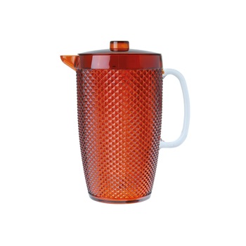 Carafa cu capac, Diamond, Color Life, 2.5 L, plastic, rosu Carafa cu capac, Diamond, Color Life, 2.5 L, plastic, rosu