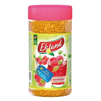 Ceai granulat instant cu zmeura Ekoland 350 g Ceai granulat instant cu zmeura Ekoland 350 g
