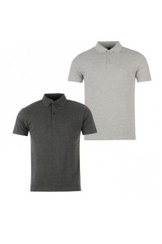 Set 2 tricouri polo barbati, Donnay 2PK Polo, Bumbac, Gri, Gri Set 2 tricouri polo barbati, Donnay 2PK Polo, Bumbac, Gri, Gri