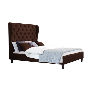 Pat tapitat Carla Maro, MobAmbient, cu tablie Chesterfield din catifea, somiera metalica rabatabila, lada de depozitare, pentru saltea 160 x 200 cm Pat tapitat Carla Maro, MobAmbient, cu tablie Chesterfield din catifea, somiera metalica rabatabila, lada de depozitare, pentru saltea 160 x 200 cm