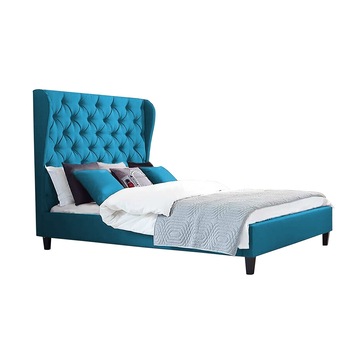 Pat tapitat Carla Turquoise, MobAmbient, cu tablie Chesterfield din catifea, somiera metalica rabatabila, lada de depozitare, pentru saltea 160 x 200 cm Pat tapitat Carla Turquoise, MobAmbient, cu tablie Chesterfield din catifea, somiera metalica rabatabila, lada de depozitare, pentru saltea 160 x 200 cm