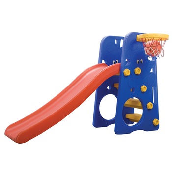 Centru de joaca 2 in 1 deluxe Prieteni Edu Play cu tobogan si cos baschet Centru de joaca 2 in 1 deluxe Prieteni Edu Play cu tobogan si cos baschet