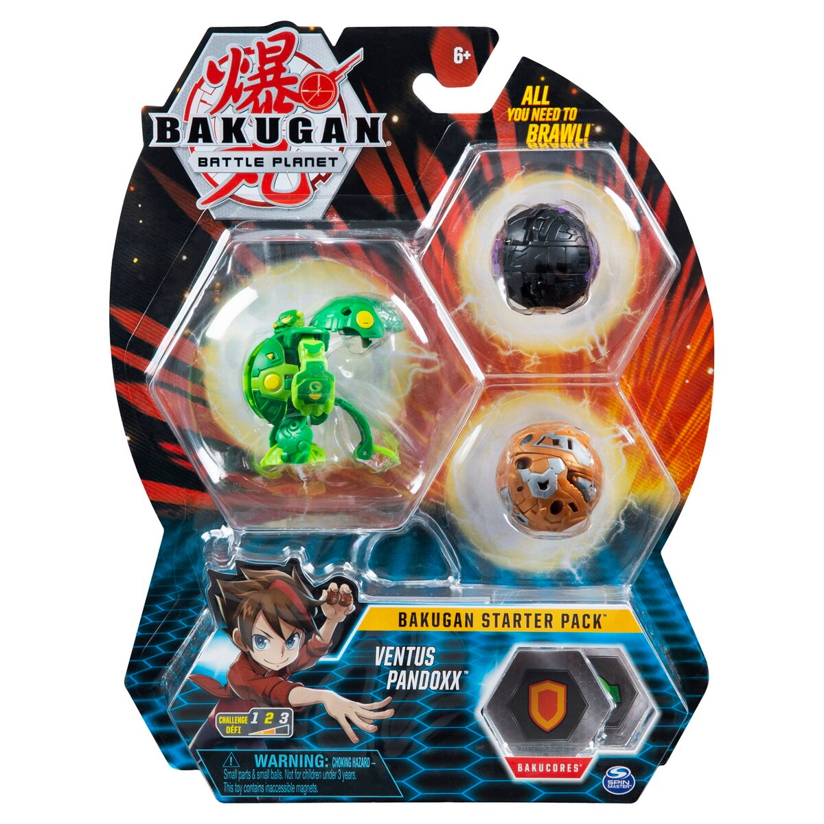 Figurine Bakugan Starter Pack - Ventus Pandoxx
