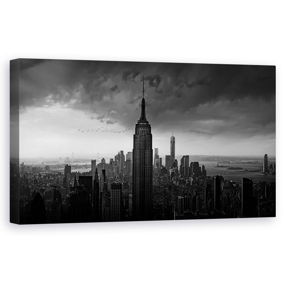 Tablou Canvas - New York Rockefeller View, Arhitectura, Manhattan, Oras, 60 x 120 cm