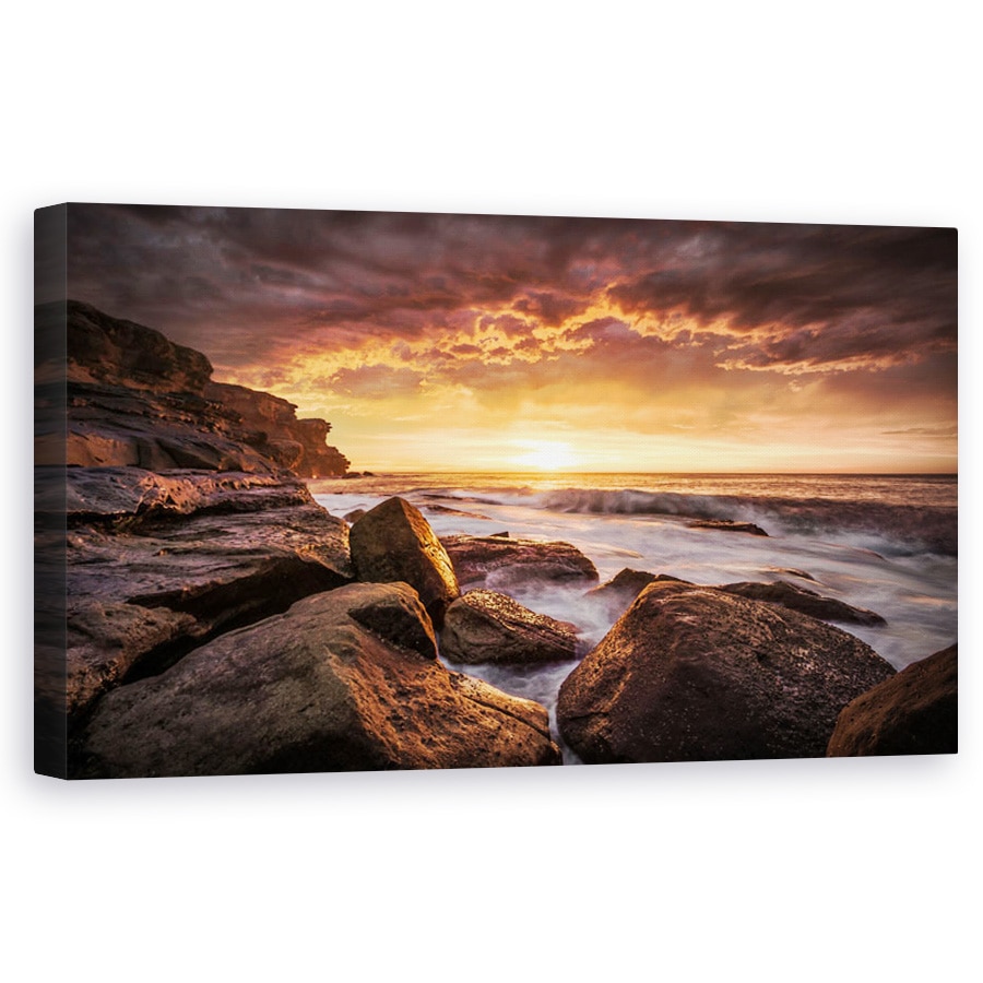 Tablou Canvas - Capul Solander, Rasarit, Peisaj, Marin, Dimineata, 60 x 120 cm