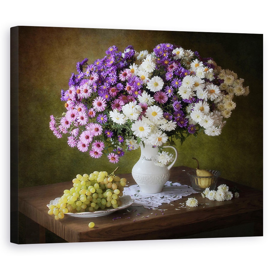 Tablou Canvas - Natura Moarta, Vara, Buchet, Floare 80 x 100 cm