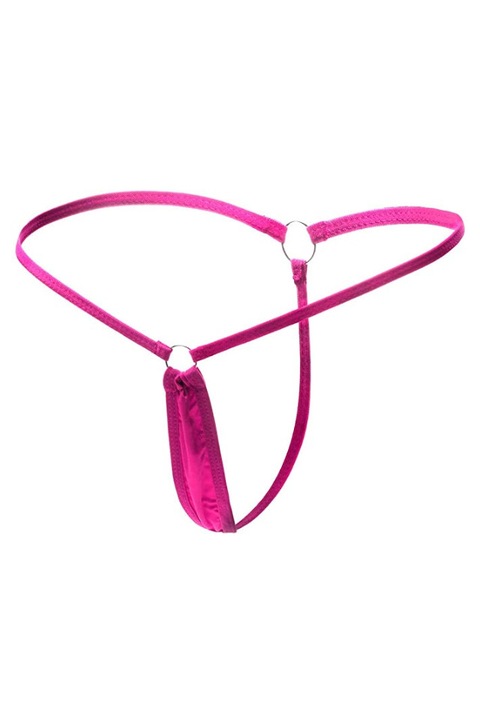 Гащички с ниска талия Микро бикини Танга Прашка, Розово