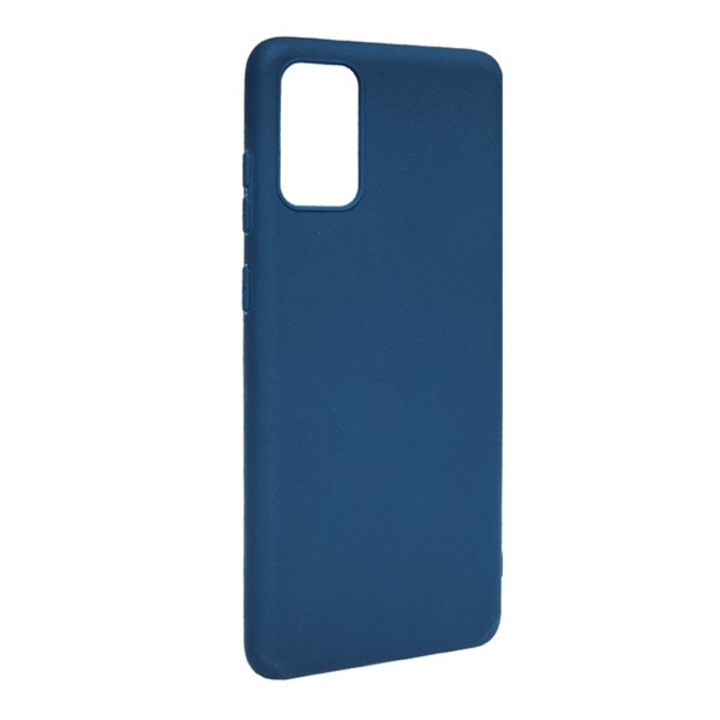 Gigapack szilikon mobiltelefon tok, matt, sötétkék, kompatibilis: Samsung Galaxy S20 Plus 5G, SM-G986, / Galaxy S20 Plus, SM-G985F