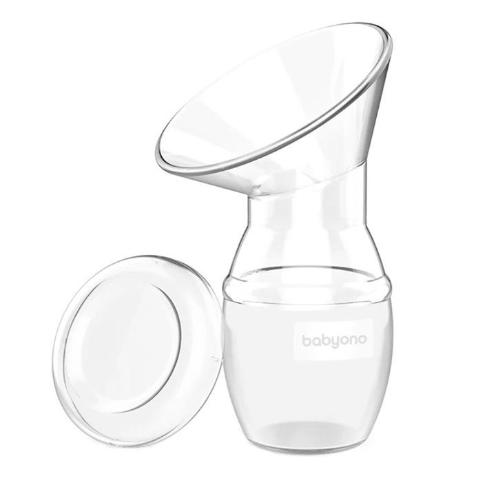 Помпа за кърма BabyOno, 90 мл, 1399ON, Прозрачен