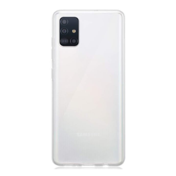 Gigapack ultravékony gumi/szilikon tok Samsung Galaxy A51 (SM-A515F) készülékhez, átlátszó