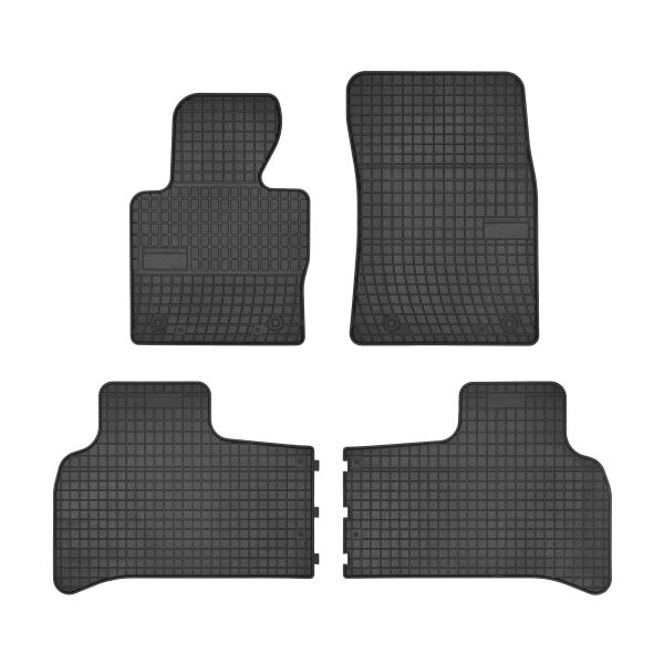 Set 4 covorase auto MAMMOOTH, Cauciuc, pentru LAND ROVER - RANGE ROVER III 2002 - 2012 SUV, Negru
