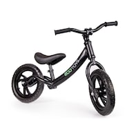 Bicicleta fara pedale, scaun reglabil, Neagra, 83x53x41