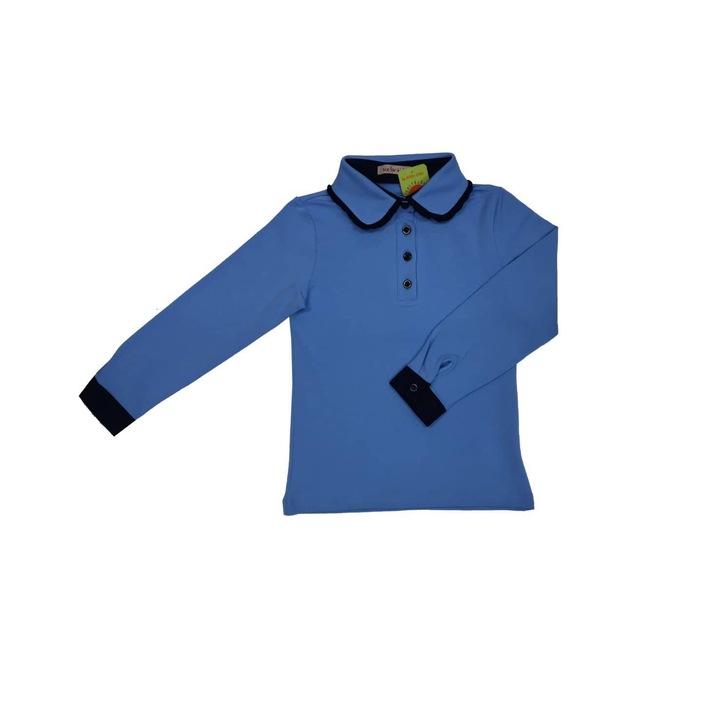 Bluza Iulia maneca lunga Bleu