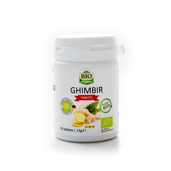 Ghimbir Eco, 30 tablete, 15g Ghimbir Eco, 30 tablete, 15g