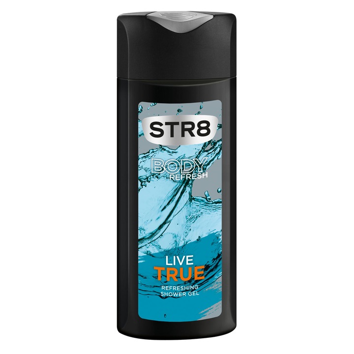 STR8 Live True tusfürdő, 400 ml