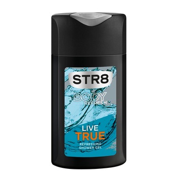 Gel de dus STR8 Live True, 250 ml Gel de dus STR8 Live True, 250 ml