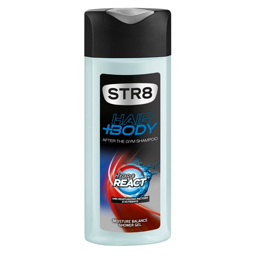 Gel de dus STR8 Hydro React, 400 ml