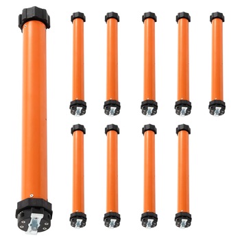 Set de 10 motoare tubulare vidaXL, Metal, 20 nm/45 mm Set de 10 motoare tubulare vidaXL, Metal, 20 nm/45 mm