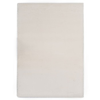 Covor pufos tip blana ecologica de iepure, vidaXL, Poliester, 120 x 160 cm, 20 mm, 1000 g/m², Crem Covor pufos tip blana ecologica de iepure, vidaXL, Poliester, 120 x 160 cm, 20 mm, 1000 g/m², Crem