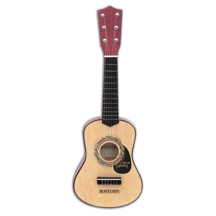 Bontempi klasszikus 55 cm 6 fém húros fa gitár