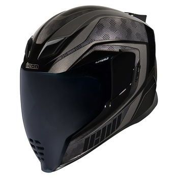 Casca moto Icon Airflite Raceflite, negru, M Casca moto Icon Airflite Raceflite, negru, M