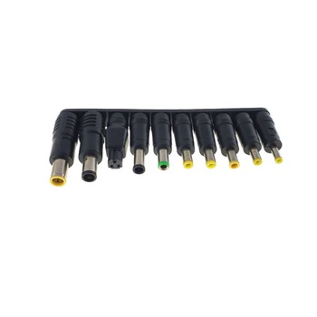 Set 10 conectori pentru incarcare laptop elSales ELS-10con , 5.5 x 2.1 mm , negru Set 10 conectori pentru incarcare laptop elSales ELS-10con , 5.5 x 2.1 mm , negru