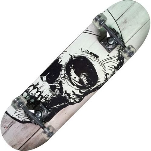 Skateboard Nextreme Tribe Pro White Skull, 19.00