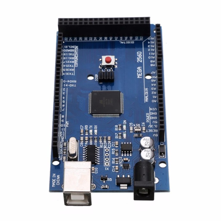 Платка за разработка Mega 2560 REV3, Съвместима с Arduino