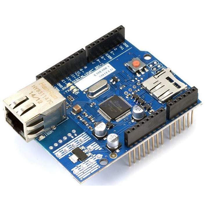Modul Ethernet W5100 pentru Arduino - 569 - A7
