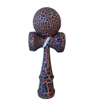 Joc de indemanare kendama-Vision, lemn, negru cu rosu Joc de indemanare kendama-Vision, lemn, negru cu rosu