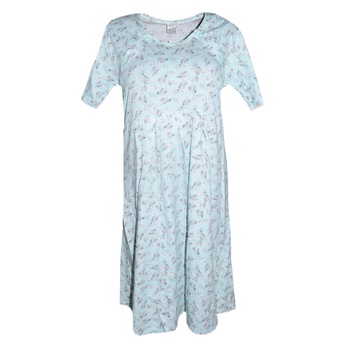Camasa de noapte pentru alaptat Mini Junior 7309T, Turcoaz, Turcoaz Camasa de noapte pentru alaptat Mini Junior 7309T, Turcoaz, Turcoaz