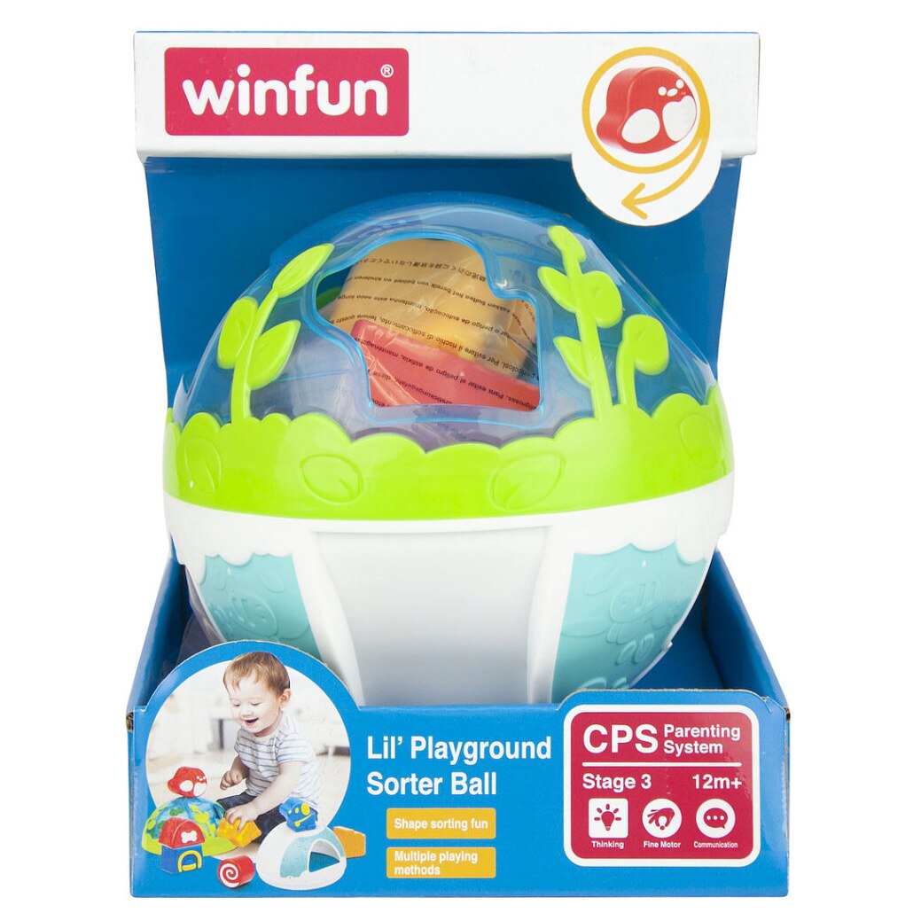Jucarie sortare Winfun - Minge, 7 forme incluse