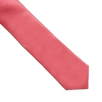 Cravata lata, Onore, microfibra, corai, 145 x 8 cm Cravata lata, Onore, microfibra, corai, 145 x 8 cm