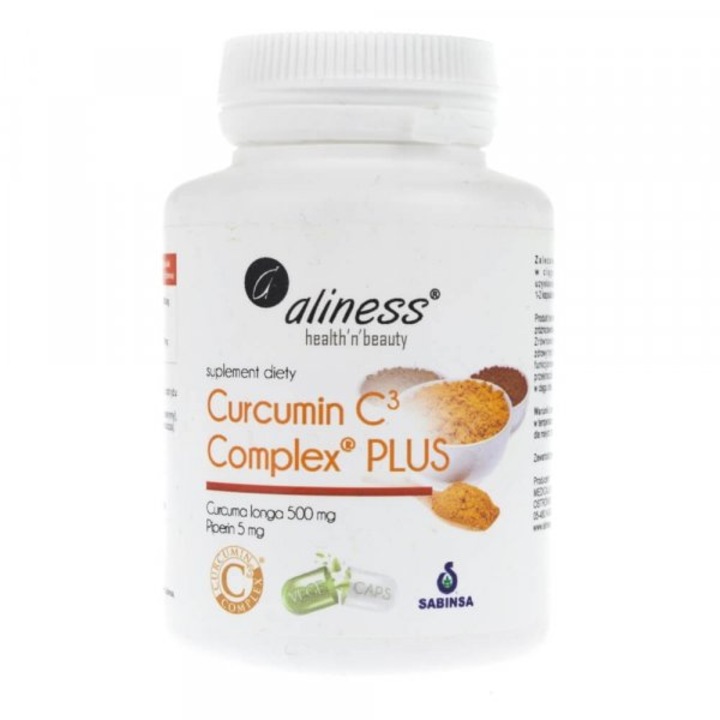 Aliness Curcumin C3 complex® PLUS 500 mg kapszula, 60 db