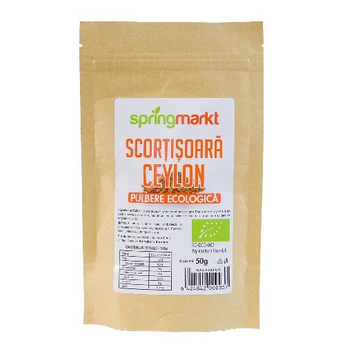 Pulbere de Scortisoara Ceylon 50gr Eco