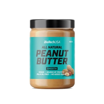 Unt De Arahide Biotech Usa Peanut Butter Smooth 400 Gr Unt De Arahide Biotech Usa Peanut Butter Smooth 400 Gr